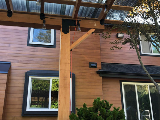 Engineered Western Red Cedar Clear Vertical Grain Tongue and Groove Boards