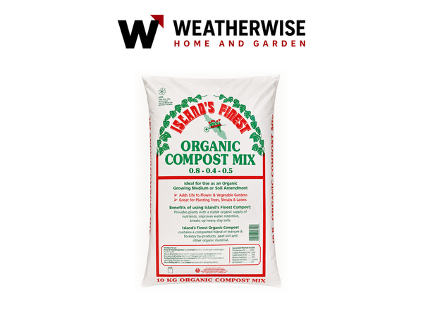 Weatherwise Islands Finest Organic Compost Mix 10KG #057078008209 product image
