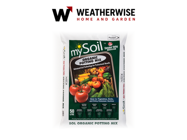 Weatherwise Mysoil organic potting mix pro-cert 50L product image
